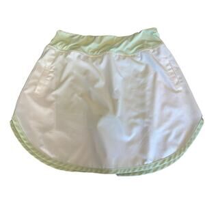 Simply Southern Tennis Golf Pickleball Skort Skirt Mint White Large Sporty